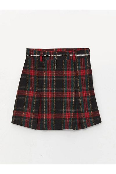 LC Waikiki LCW Kids Girl's Plaid Skirt