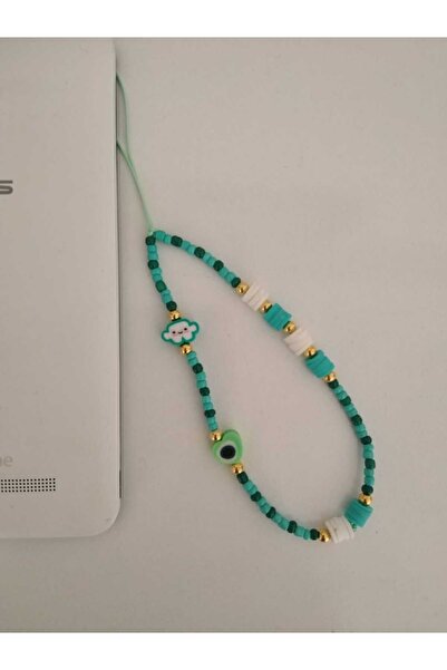 nasclaycollection حلية هاتف فيمو سحرية ذات طابع أخضر