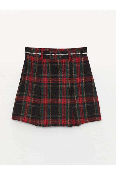 LC Waikiki LCW Kids Girl's Plaid Skirt