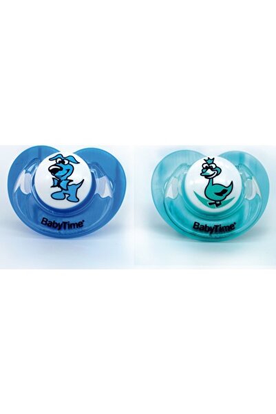 Babytime Ikili Emzik Mavi - Yeşil