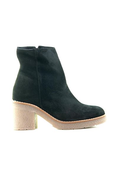 Mammamia MAMMAMIA WOMEN'S GENUINE LEATHER HEELED DAILY BOOTS (36-40) 23K D23KB-1565 Z