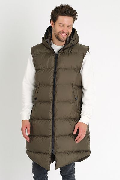 Weyeze Long Puffer Vest AC-K59123LNS