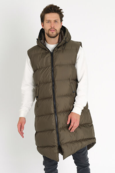 Weyeze Μακρύ φουσκωτό γιλέκο AC-K59123LNS