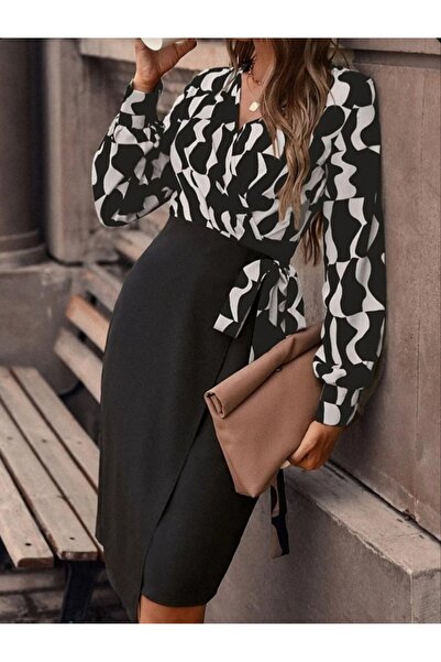 Ginza Bow Detailed Trend Dress