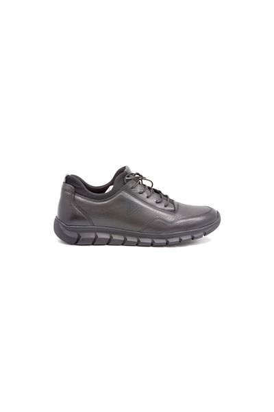 Voyager 5470 Men's Black Leather Shoes