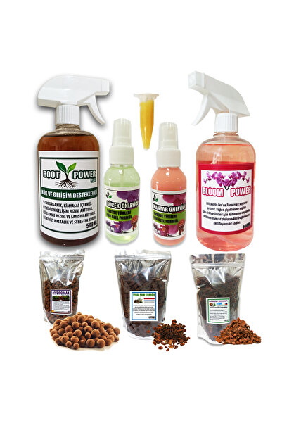 Orkide Yetiştirme En Iyi Orkide Full Bakım Seti - 8'li Avantaj Seti