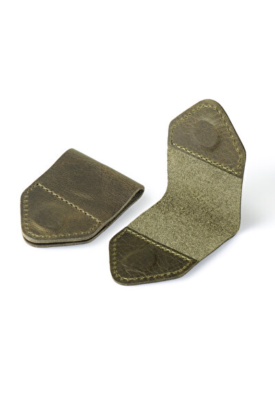 LONDO SEMI DE CĂRTE MAGNETIȚI FĂCUTI MÂNĂ PIELE VERITĂ (SET DE 2)