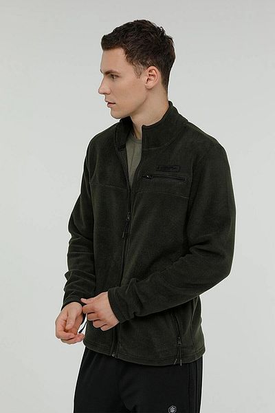 lumberjack Zippered Khaki Men's Fleece 2WMSN1632PR