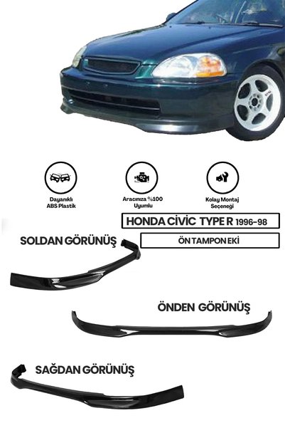Honda Civic 96-98 Typer Ön Ek (plastik) No: 2