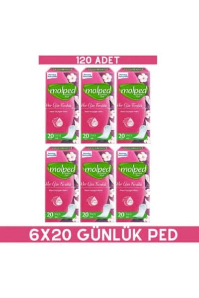 Molped Every Day Freshness Thin Daily Pad 20pcs