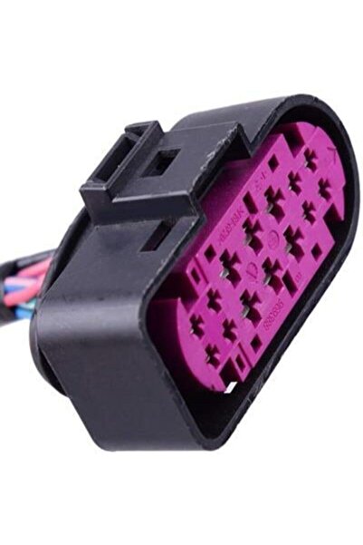 Soketsan Volkswagen Audı Far Soketi 1j0973737 14 Pin - Audi Q5 Q7 A4 A5 A6 A8