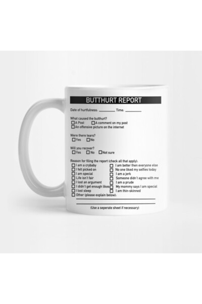 Pixxa Butthurt Report Kupa Bardak