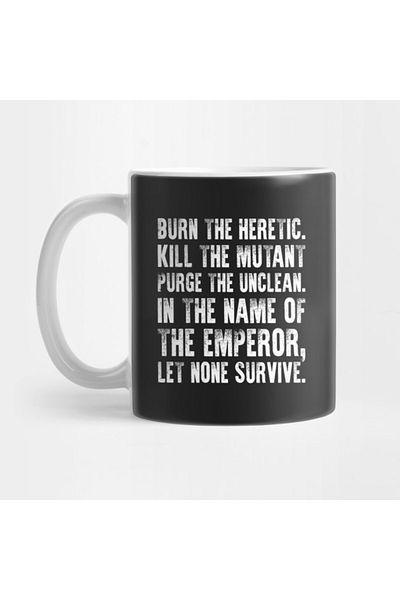 Pixxa For The Emperor!- Warhammer 40k Mug