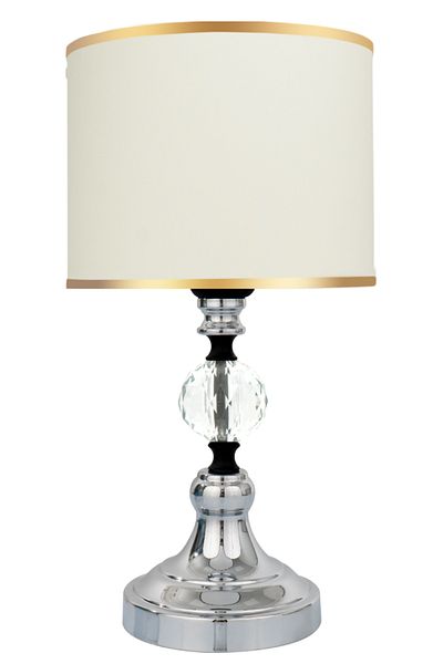 MINIMAL ETICARET VE BILGI TEKNOLOJILERI Omega Crystal Silver Chrome Mini Lampshade