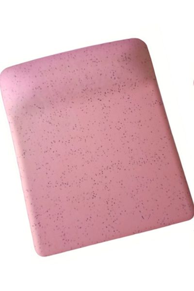 usin Pink Sand Pattern Wrist Support Non-Slip Base Computer Notebook Mouse Pad - Bracelet Mouse Pad