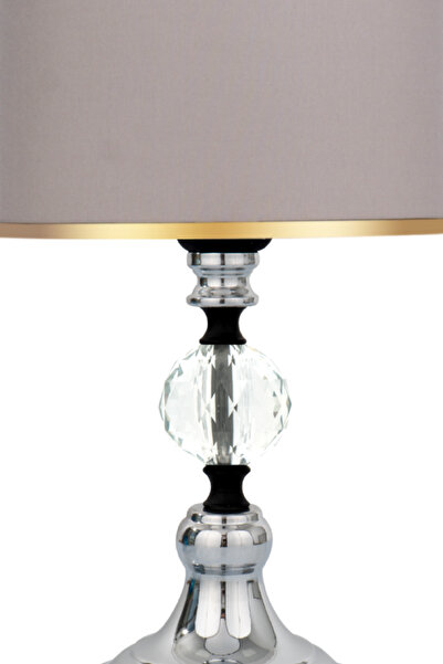 MINIMAL ETICARET VE BILGI TEKNOLOJILERI Omega Crystal Silver Chrome Mini Lampshade