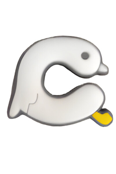 Crocs Terlik Süsü C harfi Hayvan Desenli/Hayvan figürlü C harfi Jibbitz / Har...