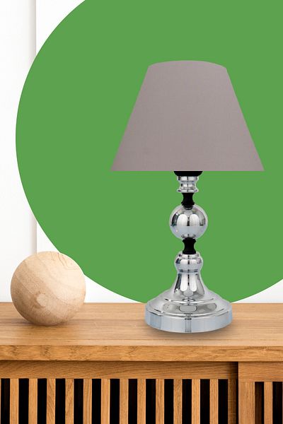 MINIMAL ETICARET VE BILGI TEKNOLOJILERI Omega Silver Chrome Cone Mini Lampshade