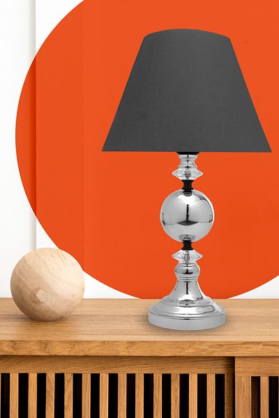MINIMAL ETICARET VE BILGI TEKNOLOJILERI Omega Silver Chrome Lampshade