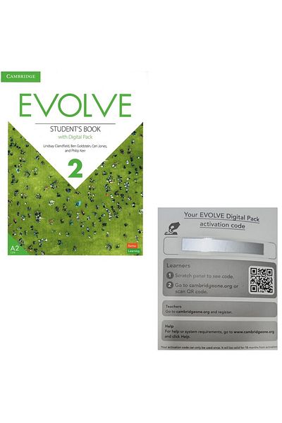 Cambridge University Press Cambridge Evolve 2 - Digital Packed Book with Bookmark Gift for Students