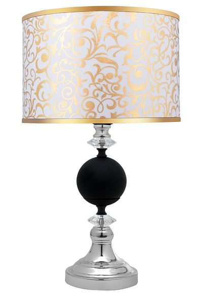 MINIMAL ETICARET VE BILGI TEKNOLOJILERI Omega Silver Black Contrast Lampshade