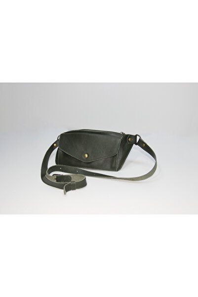 Capreolus Leather BELT BAG,HAKİKİ DERİDEN EL YAPIMI FERMUARLI VE KAPAKLI TELE...