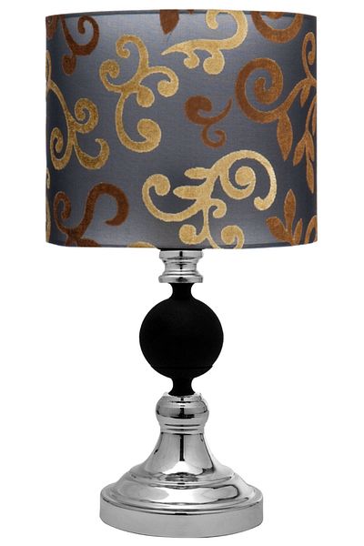 MINIMAL ETICARET VE BILGI TEKNOLOJILERI Omega Contrast Silver-black Mini Lampshade