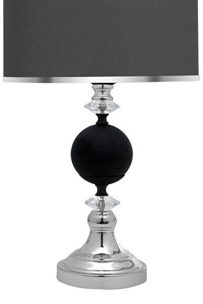MINIMAL ETICARET VE BILGI TEKNOLOJILERI Omega Silver Black Contrast Lampshade