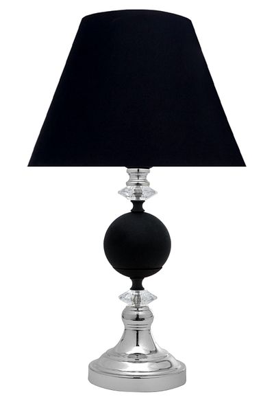 MINIMAL ETICARET VE BILGI TEKNOLOJILERI Omega Silver Black Contrast Lampshade