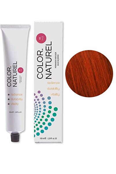 Color Naturel Kalıcı Saç Boyası 100 ml - 7.44 Yoğun Bakır 8681677051780