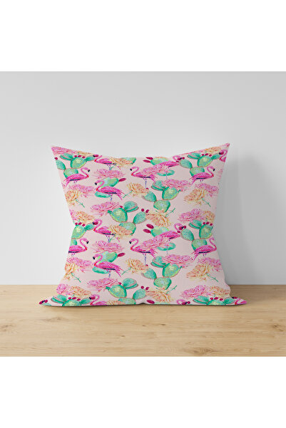 EVSEHOMES HUSĂ KIRLENT FLAMINGO ROZ ȘI CACTUS