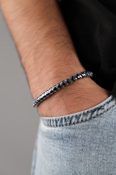 Jack Ferrero MEN'S DISCOLOUR-PROOF NATURAL STONE BRACELET EXCLUSIVE