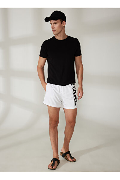 Karl Lagerfeld Şort Mayo, M, Beyaz