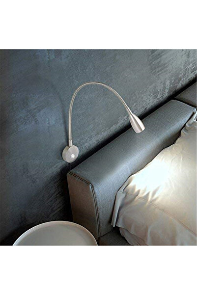 Genel Markalar Esnek boyunlu yatak başucu lambası, şık ve kullanışlı okuma ış...