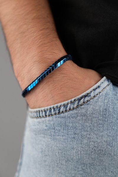 Jack Ferrero MEN'S DISCOLOUR-PROOF NATURAL STONE BRACELET EXCLUSIVE