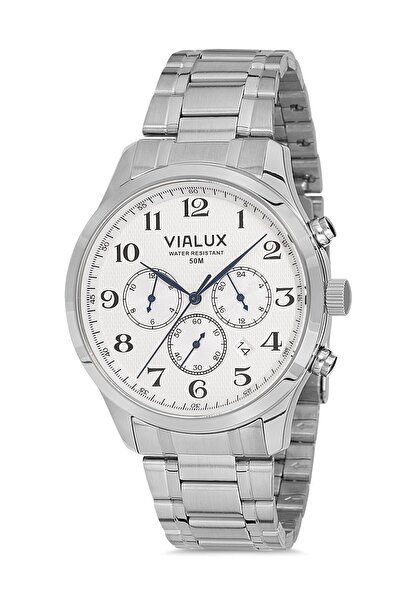 Vialux Men's Gray Wristwatch Vx560s-02ss