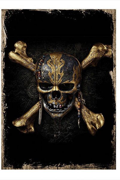 Bedeko Karayip Korsanları Modern Mdf Tablo