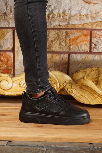 Jack Lion Men's Sneaker Black Shoes