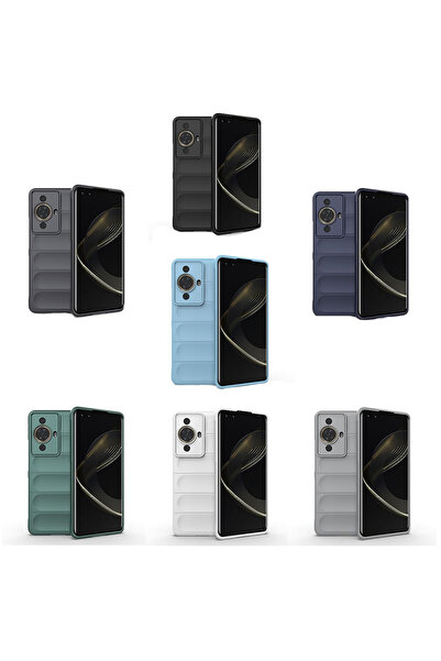 Microcase Huawei Nova 11 Miami Serisi Darbeye Dayanıklı Silikon Kılıf - AL3420