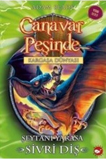 Beyaz Balina Yayınları Canavar Peşinde 33 - Şeytani Yarasa Sivri Diş Adam Bla...
