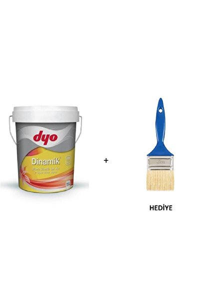 Dyo Dinamik Silikonlu Silinebilir Ipek Mat Iç Cephe Duvar Boyası 2,5l/ Fırça ...