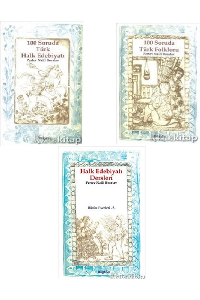 Kronik Kitap 100 Soruda Türk Halk Edebiyatı-100 Soruda Türk Folkloru-Halk Ede...