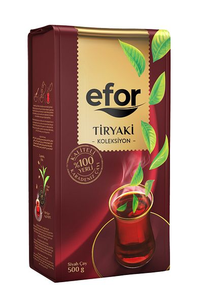 Efor Tiryaki Pour Black Tea - 500 g