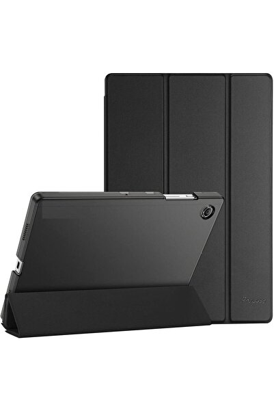 UnDePlus Huawei MatePad SE 10.4 Kılıf NEW PU Deri Smart Standlı Case Siyah