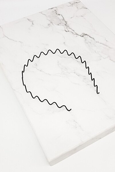 Vilma Aksesuar Tel Taç Toka Zigzag