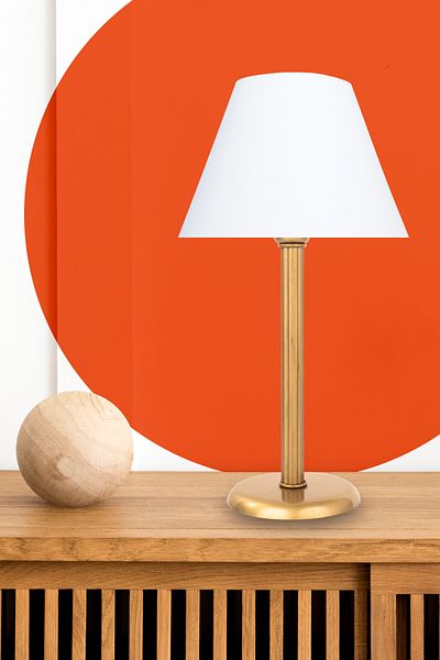 MINIMAL ETICARET VE BILGI TEKNOLOJILERI Line Gold Cone Lampshade
