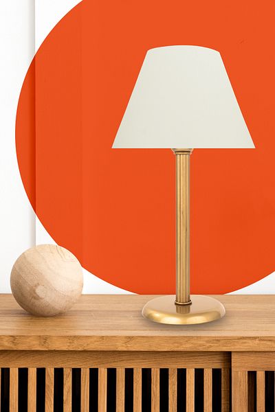 MINIMAL ETICARET VE BILGI TEKNOLOJILERI Line Gold Cone Lampshade