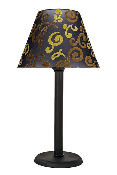 MINIMAL ETICARET VE BILGI TEKNOLOJILERI Line Andesite Black Cone Lampshade