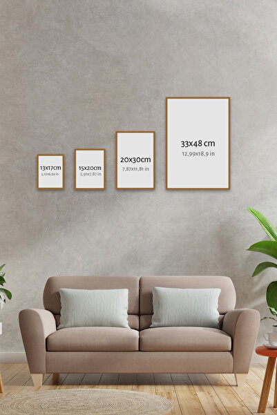 Artavessa 3 Parça Çerçeve Görünümlü Mdf Tablo Seti