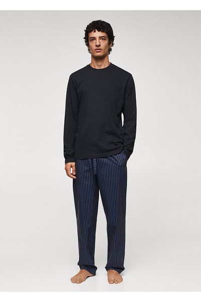 MANGO Man Langes Pyjama-Set